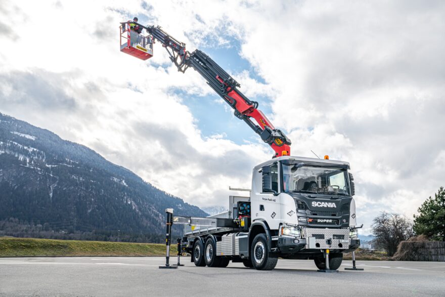 Lastwagenkran, Parpan Paulin AG