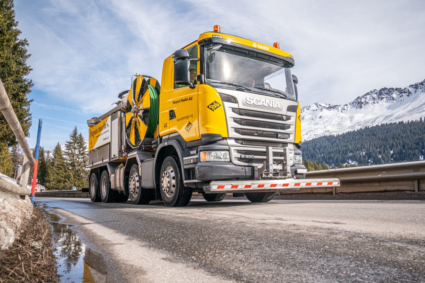 4-Achser Kombi Kaiser Aquastar WT *Spülrecycler* – Parpan Paulin AG